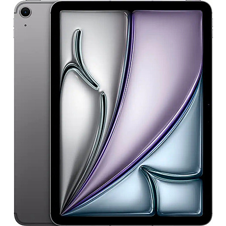 Apple - 11-inch iPad Air M3 chip Built for Apple Intelligence Wi-Fi + Cellular 512GB - Space Gray (Unlocked) $699.99