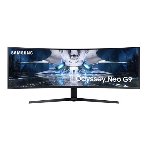 (Micro Center Stores)Samsung Odyssey Neo G9 49" 5K DQHD (5120 x 1440) 240Hz UltraWide Curved Gaming Monitor  LS49AG952NNXZA - $1099.99