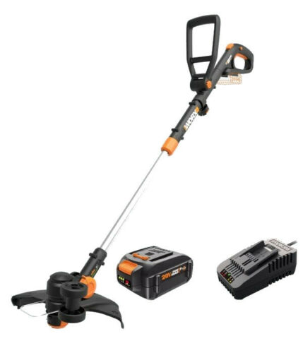 WORX GT Revolution 20V Grass Trimmer/Edger w/ 4.0Ah Battery ...