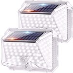 2 Pack Outdoor Solar Lights W/ Wireless Motion Sensor $15.39 + Delivery(free w/ prime)