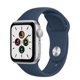 Apple Watch SE GPS, 40mm Silver Aluminum Case with Abyss Blue Sport Band - $229 (Regular $407)