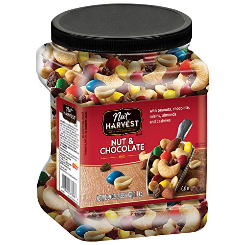 Nut Harvest Nut & Chocolate Mix, 39 Ounce Jar $12.57