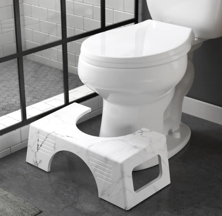 Squatty Potty: 40% off the Frosted Ghost and Carrara Marble Stool + Free Shipping $59.14