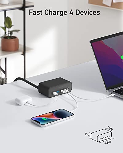 Anker 525 Charging Station, 7-in-1 USB C Power Strip, 5ft Extension Cord, Max 65W Power Delivery for $41.99 + Free Shipping