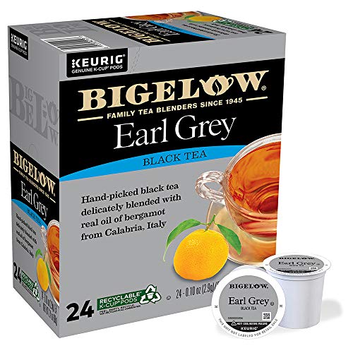 Bigelow Earl Grey Tea K-Cup Pods (Caffeinated) 96 Pods (24 pack x 4) [$17.74]