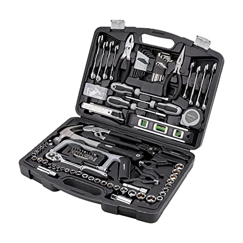 Amazon Basics - 173-Piece General Household Home Repair and Mechanic's Hand Tool Kit [$50.05, 29% off]