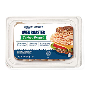 Prime Members in Select Locations: 9-Oz Amazon Grocery Sliced Deli Meats $1 + Free S&H on