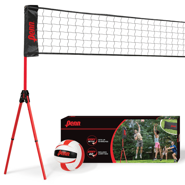 Penn Easy Fit Premium Volleyball Set w/ Adjustable Net and Ball $11.24 - Walmart $11.23