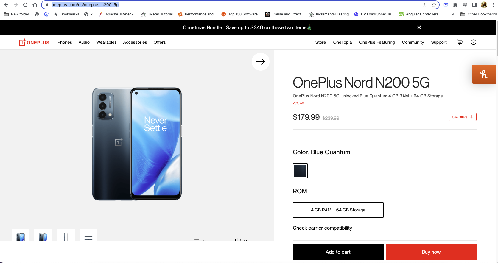 OnePlus N20 - $209 and OnePlus N200 - $149 with code N20N200