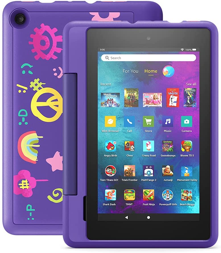 Prime Exclusive Deal: Fire 7 Kids Pro tablet, 7" display, ages 6+, 16 GB, Doodle $49.99
