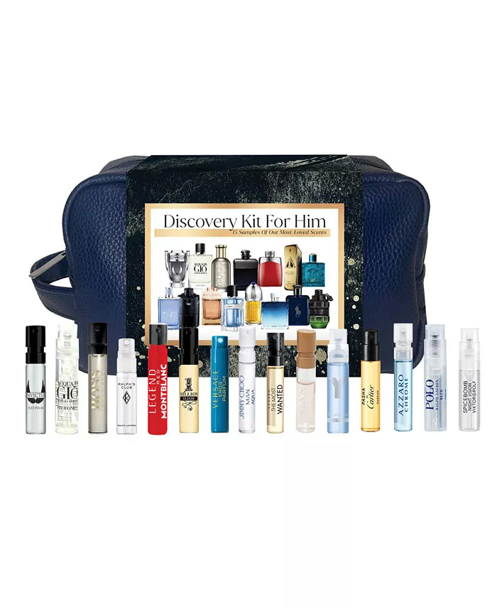 16-Pc. Cologne Sampler Set FOR HIM- $21.25 w/ code + Free Store pickup