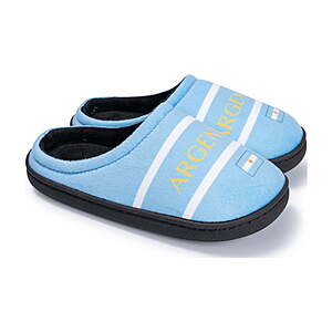 Ground Up Boy's Soccer Fan Slippers (Various) $2