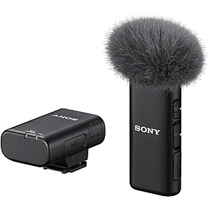 Sony ECMW2BT Omnidirectional Wireless Bluetooth Microphone (Black) $84.99 + Free Shipping