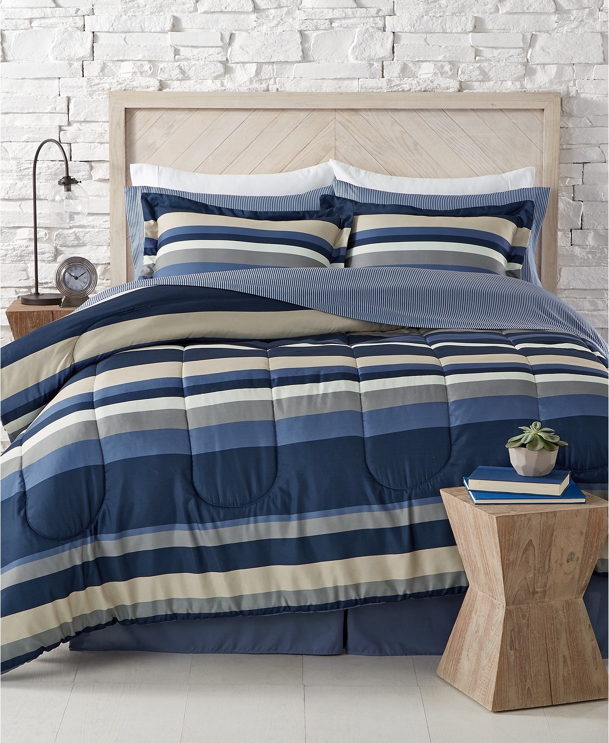 Macy&#39;s Fairfield Square Collection 8-Pc. Reversible Bedding Sets $39.99