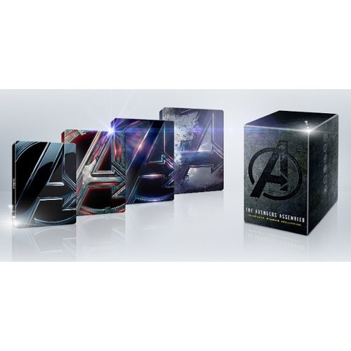 Best Buy : Avengers 4-Movie Collection [SteelBook] 4K Ultra HD Blu-ray/Blu-ray $64.99