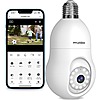 Prime Members: LaView 4MP Bulb 2.4GHz WiFi 2K Security Camera $12.60 + Free Shipping