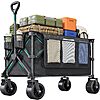 Yitahome 200L Collapsible Foldable Wagon Cart w/ 300lb Capacity $45 + Free Shipping