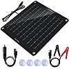 Eco-Worthy 10W Solar Car Battery Charger Maintainer $20.40 + Free Shipping