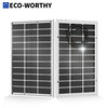 ECO-WORTHY Bifacial 100W 12V Solar Panel Monocrystalline 12BB $43.50 + Free Shipping