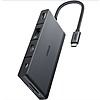 9-in-1 Anker USB Hub w/ 100W PD, USB Ports, 4K HDMI, Ethernet &amp;amp; SD Reader $30 + Free Shipping w/ Walmart+ or $35+ Orders