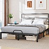 YITAHOME Full-Size Metal Bed Frame w/ Headboard $55 + Free Shipping