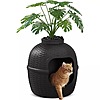 Heynemo Faux Plant Hidden Litter Box w/ Carbon Filter (Black or Gray) $40 + Free Shipping