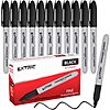 12-Pack EXTRIC Fine Point Permanent Markers (Black) $4.90 + Free Shipping w/ Prime or $35+ Orders