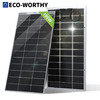 Eco-Worthy Bifacial 195W 12V Mono Solar Panel $80 + Free Shipping