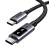 UGREEN 100W 6.6' Uno USB-C to USB-C Braided Cable w/ LED Display $9.35 + Free Shipping w/ Prime or $35+ Orders