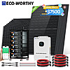 ECO-WORTHY Solar Kit: 16x 410W Panels, 6x 100Ah LFP Batteries, MPPT Inverter $7500 + Free Shipping