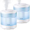 2-Pack 1.8L Homvana Top-Fill Cool Mist Ultrasonic Humidifiers $18 + Free Shipping w/ Prime or $35+ Orders