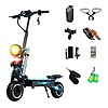 GLEERIDE H7 11&amp;quot; Off-Road Dual 3000W 30Ah LG Battery Electric Scooter (55MPH Max, 55Mi Range) $1099 + Free Shipping