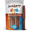 10-Pack 6&amp;quot; Jack&amp;amp;Pup Beef Collagen Sticks $7.70 + Free Shipping w/ Prime or $35+ Orders
