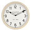16&amp;quot; Threshold Wood Wall Clock $12 + Free Shipping