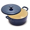 5.5-Qt Bobby Flay Cast Enamel Dutch Oven (Oxford Blue) $33 + Free Shipping