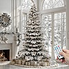 7.5' Yitahome Pre-Lit Decorated Mountain Pine Flocked Christmas Tree w/ Remote $120, 7.5' Pre-Lit Blue Spruce $105 &amp;amp; More + Free Shipping