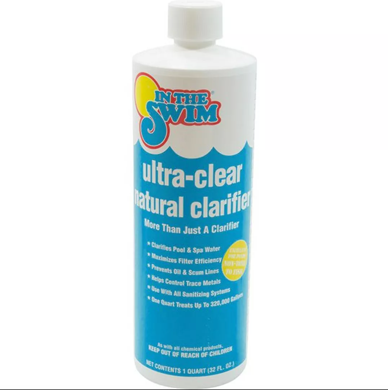 In The Swim: Ultra-Clear 4-In-1 Natural Clarifier (1 Qt) $11 + Free Shipping