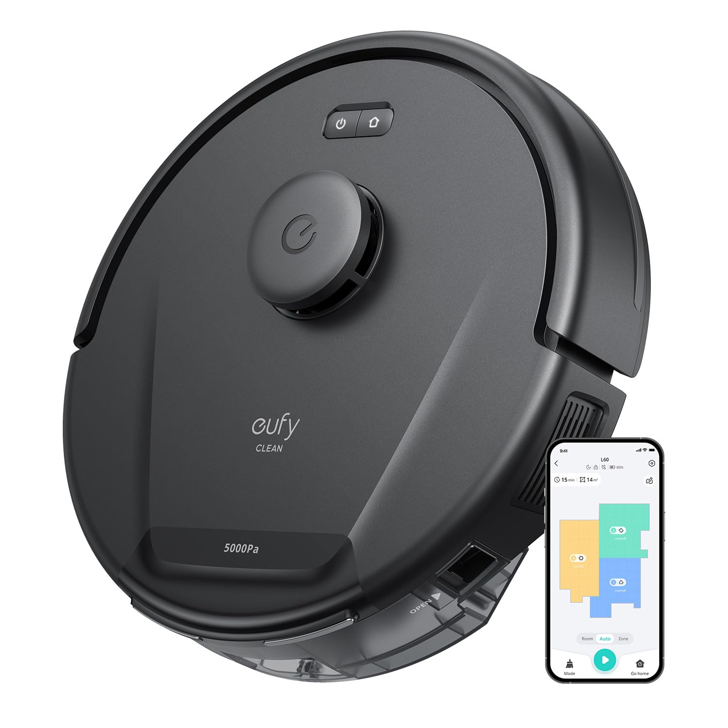 eufy Clean L60 Robot Vacuum w/ 5,000 Pa Suction & iPath Laser Navigation $200 + Free Shipping