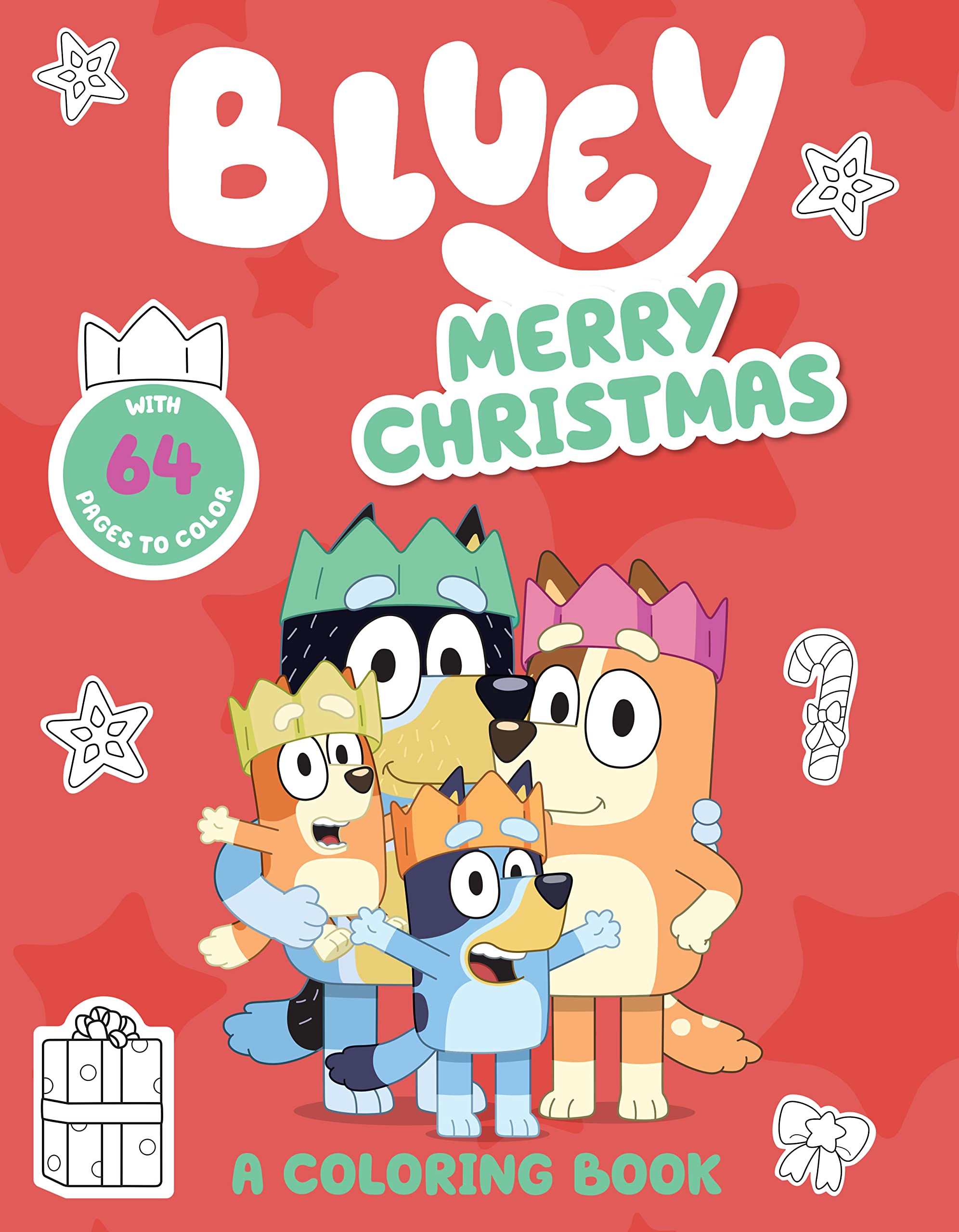 Get 3 for the Price of 2: Bluey Christmas Books: Bluey Merry Christmas Coloring Book $5.58, Christmas Eve with Veranda Santa $8.98 & More + Free Shipping w/ Prime or $35+ orders