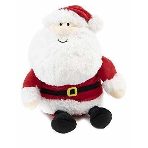 20" Sitting Santa Plushie $12.49, 24" Santa Plushie $5, 3-Pack High-Heeled Christmas Stockings $8.75 & More + $5 Shipping