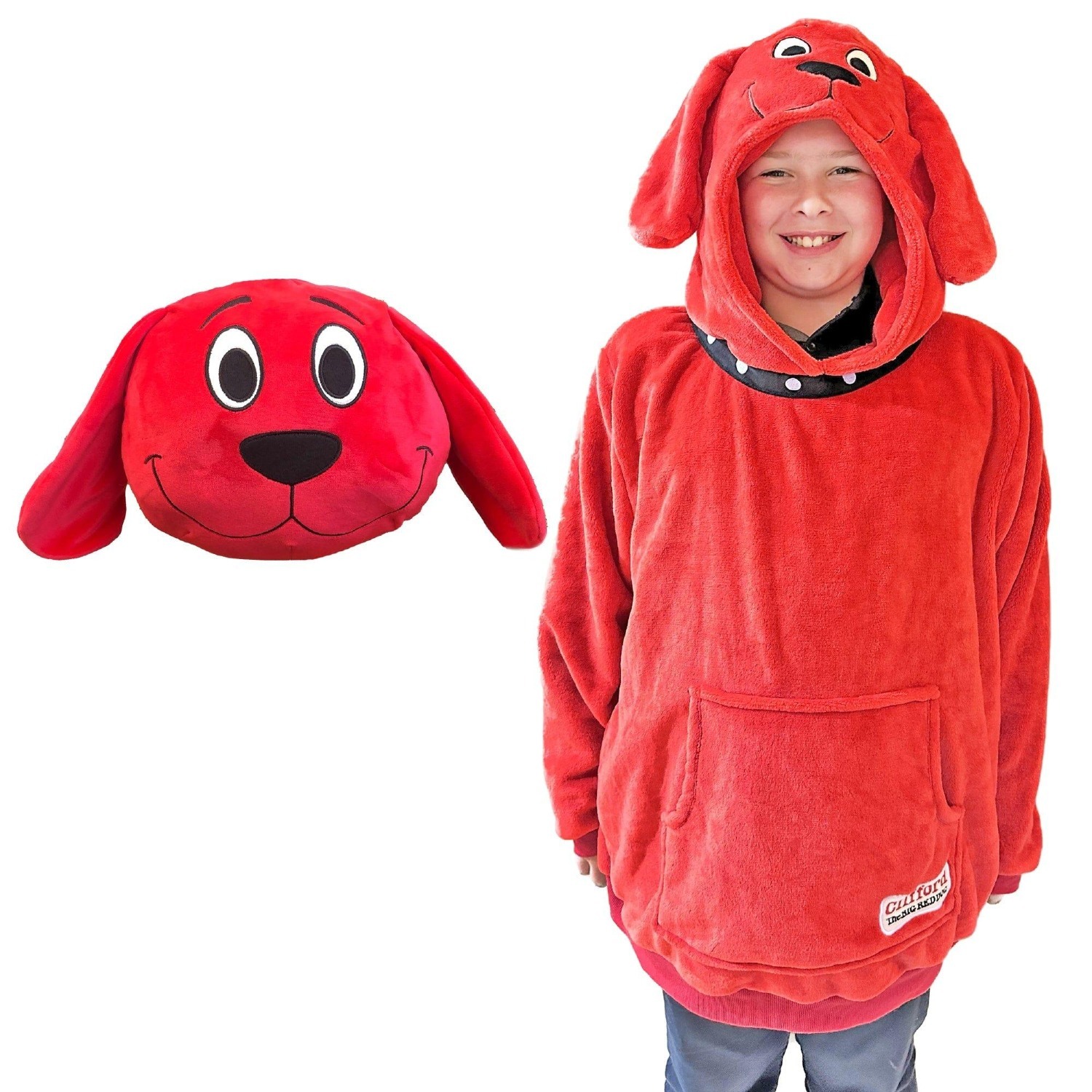 BOGO Kids 2-in-1 Plushible Hoodies: $50 for 2 Plushibles (Clifford, Bear & More) + Free Shipping