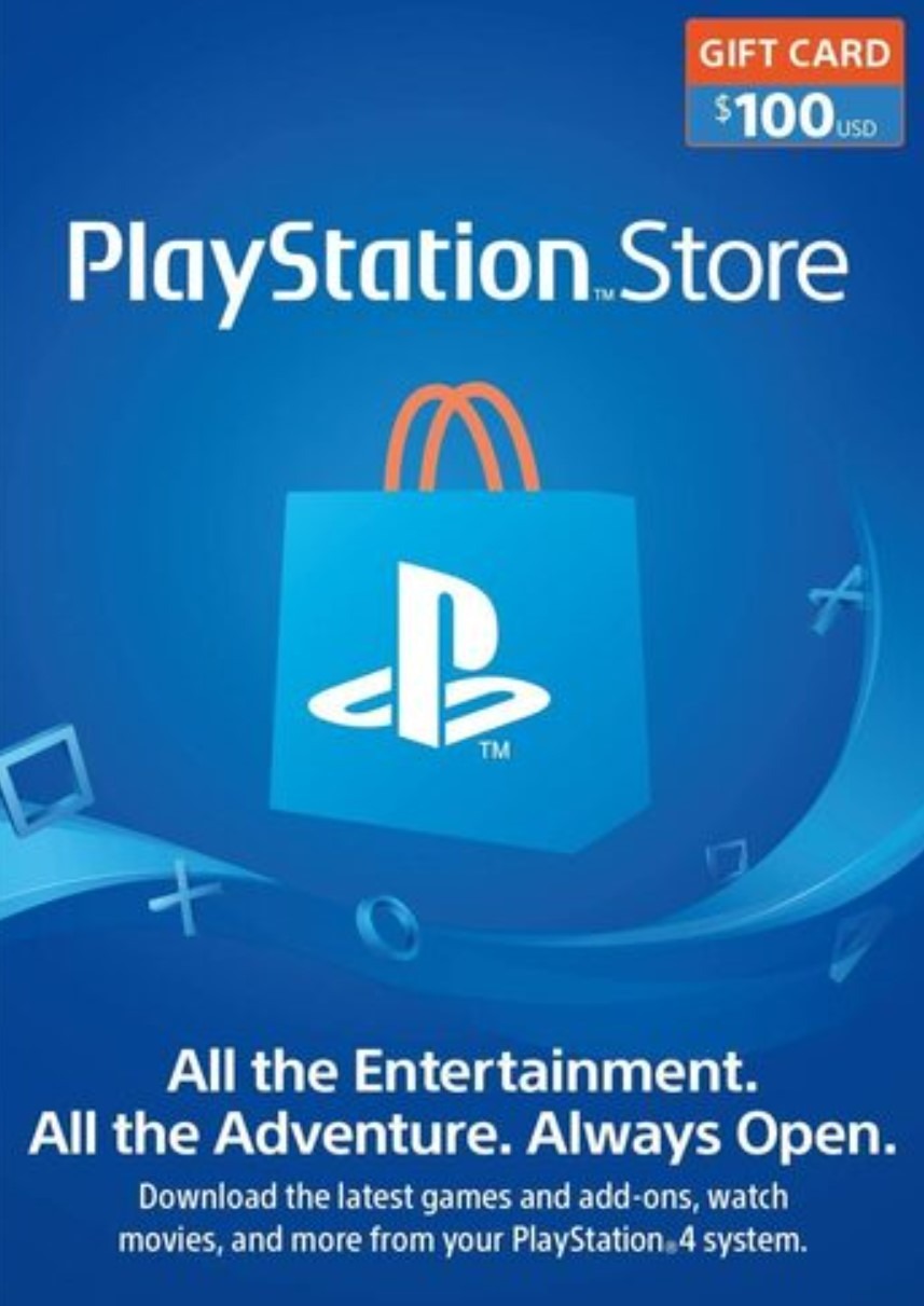 Playstation store gift card best sale $100