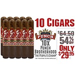 10-Pack of Punch Brotherhood People's Champ Cigars $29.95 + Free Shipping