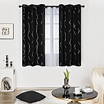 2-Pk Deconovo Thermal Insulated Blackout Curtains: 42"x54" from $9.30, 42"x45" from $8.95 &amp; More