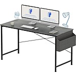 FlexiSpot 55&quot; Computer Desk w/ Storage Compartment (Gray or White) $47 &amp; More + Free Shipping