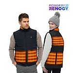 Renogy Dr. Prepare Unisex Heated Vest w/ 6 Heating Zones, 3 Heat Levels &amp; Adjustable Size $34 + Free Shipping