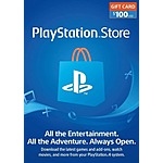 $100 PlayStation Store eGift Card (Digital Delivery) $86.25