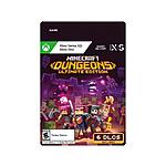 Minecraft Dungeons: Ultimate Edition for Xbox Series X|S and Xbox One (Digital Code) $18