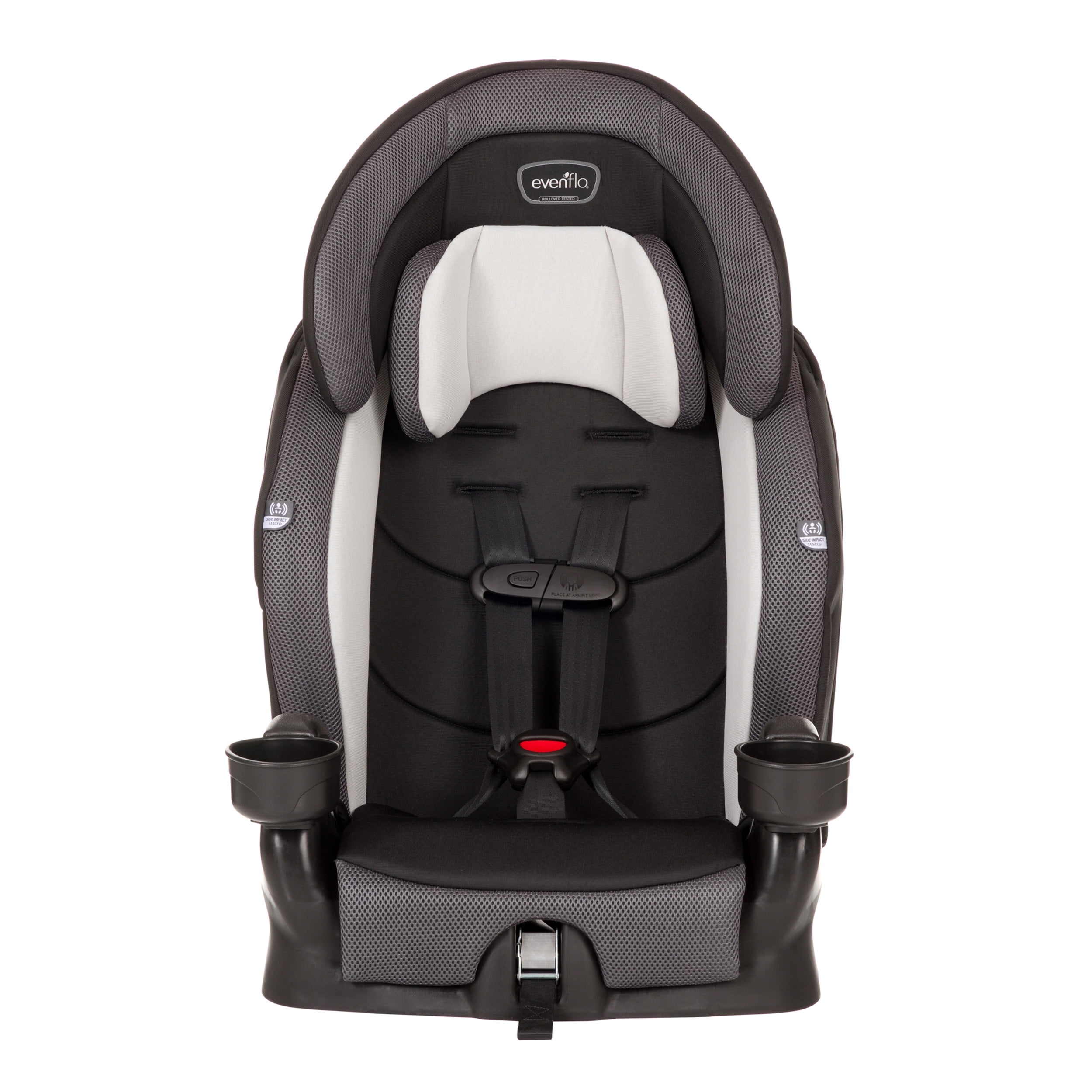 Evenflo Chase Plus 2-in-1 Booster Toddler Car Seat (Black or Pink) $59 + Free Shipping