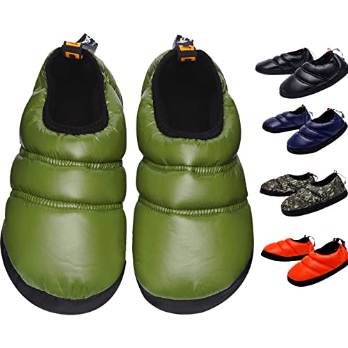 KingCamp Unisex Portable Camp Slippers w/ Bag (Green or Camo, Select Sizes) $7 + Free Shipping w/ Prime or $35+ orders